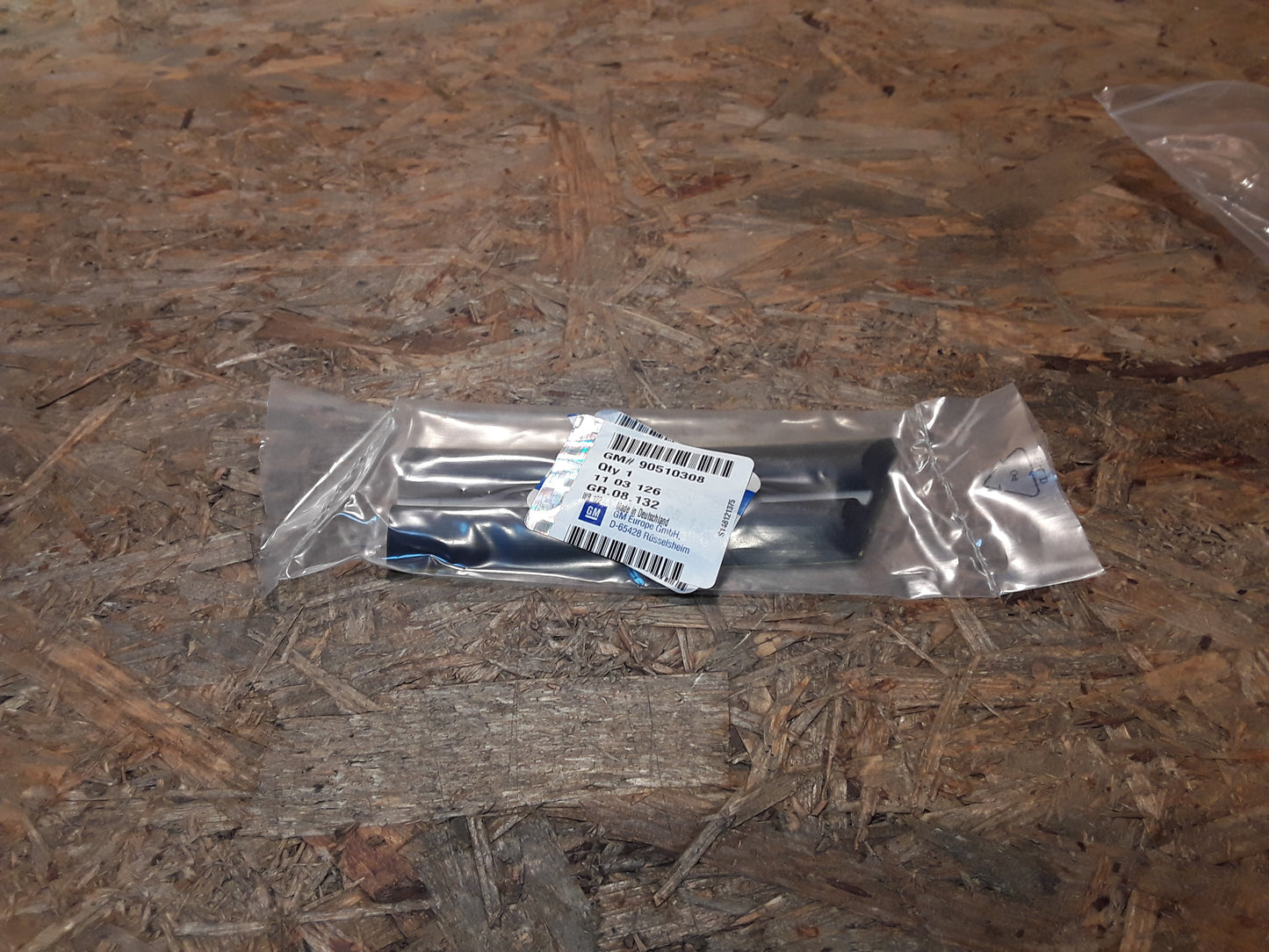 Original GM Opel Zierleiste anthrazit mit silbernem Streifen Kotflügel vorne rechts 90510308 Astra F