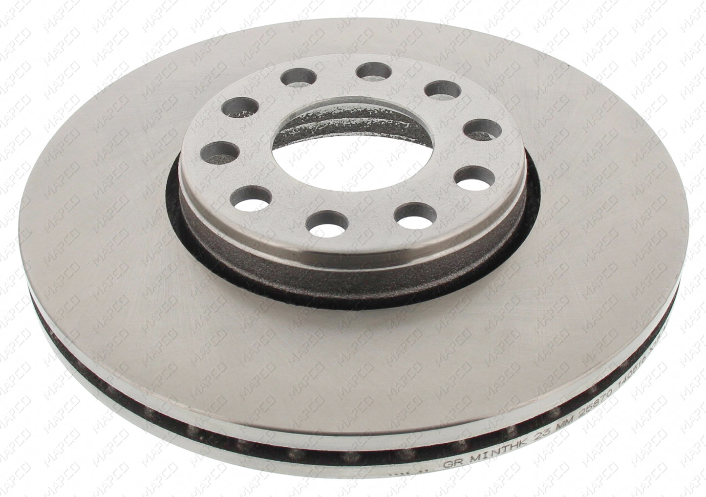 MAPCO Bremsscheibe Vorderachse 25870