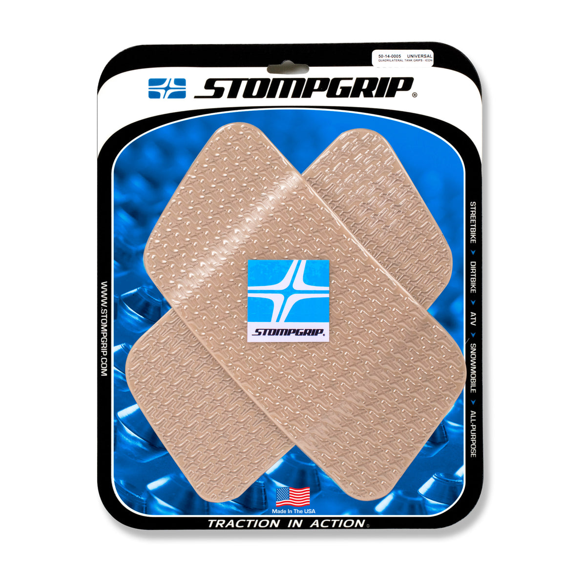 Stomgrip Traktionspad Streetbikes Klar Honda XRV750 Africa Twin Bj. 00-03