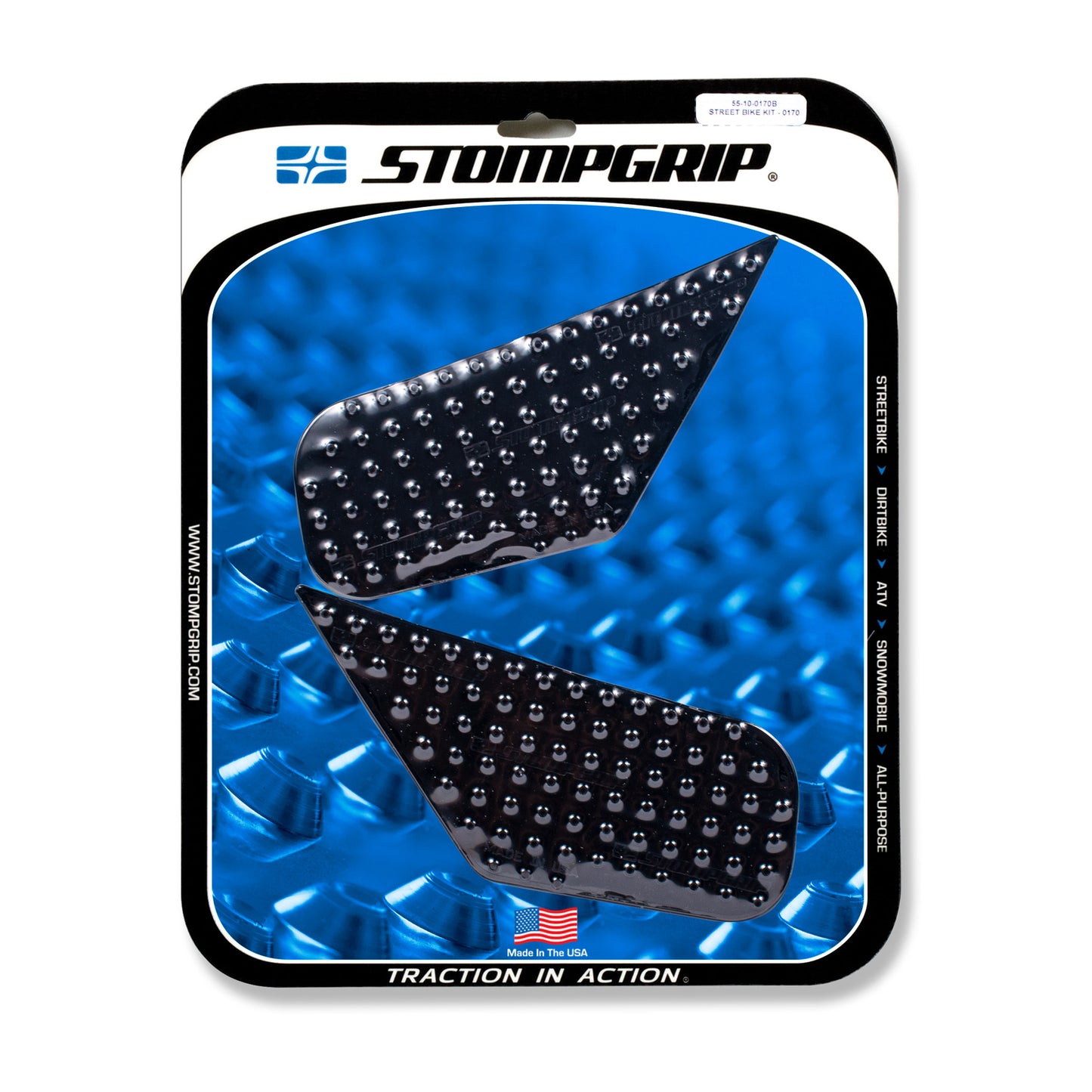 Stomgrip Traktionspad Streetbikes Schwarz Zero S / SR Bj. 13-20