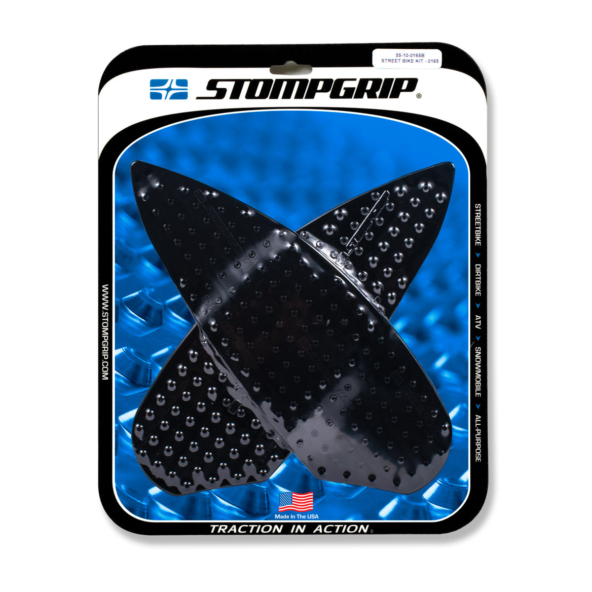 Stomgrip Traktionspad Streetbikes Schwarz BMW S 1000 R Bj. 21