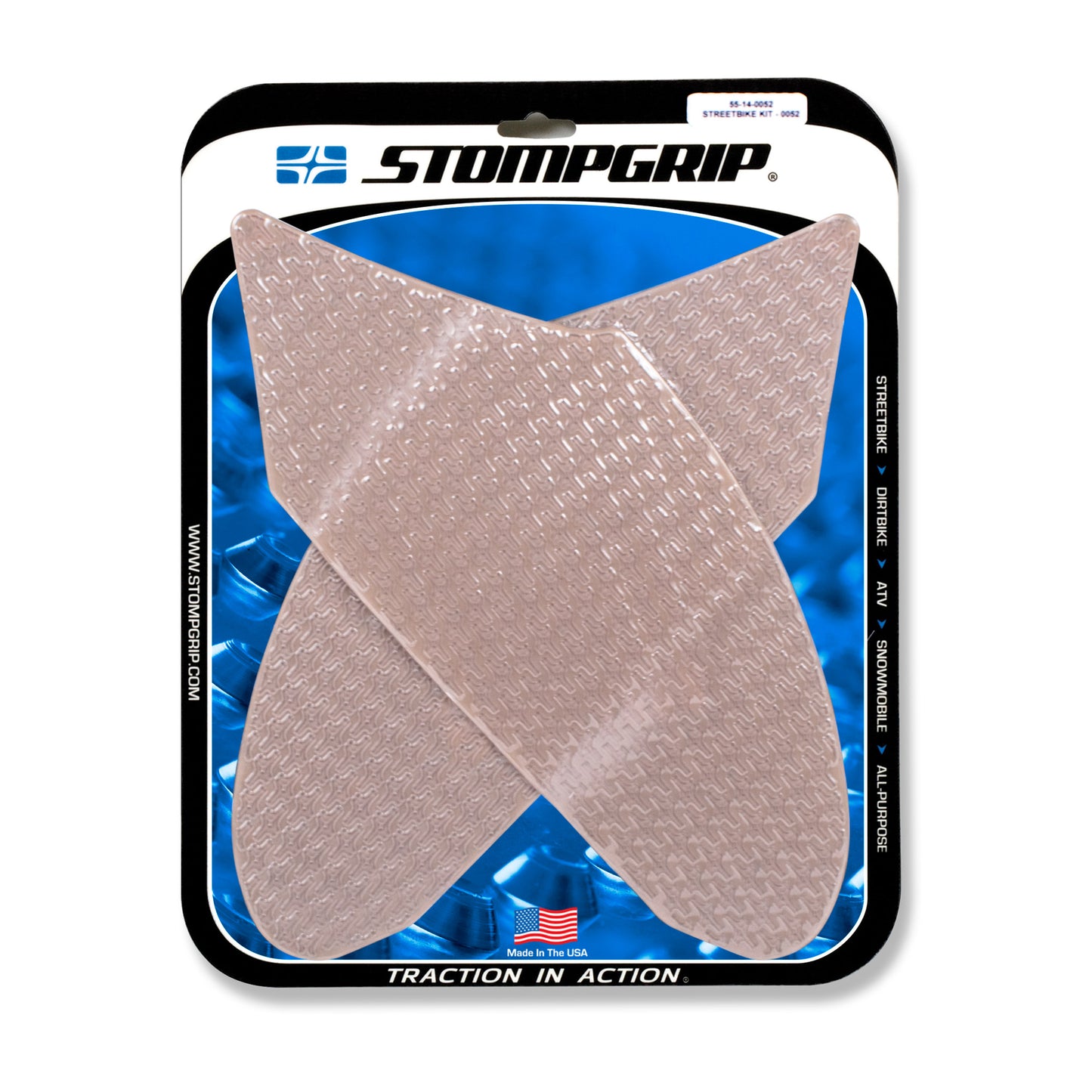 Stomgrip Traktionspad Streetbikes Klar Suzuki GSX-R 600 Bj. 06-07