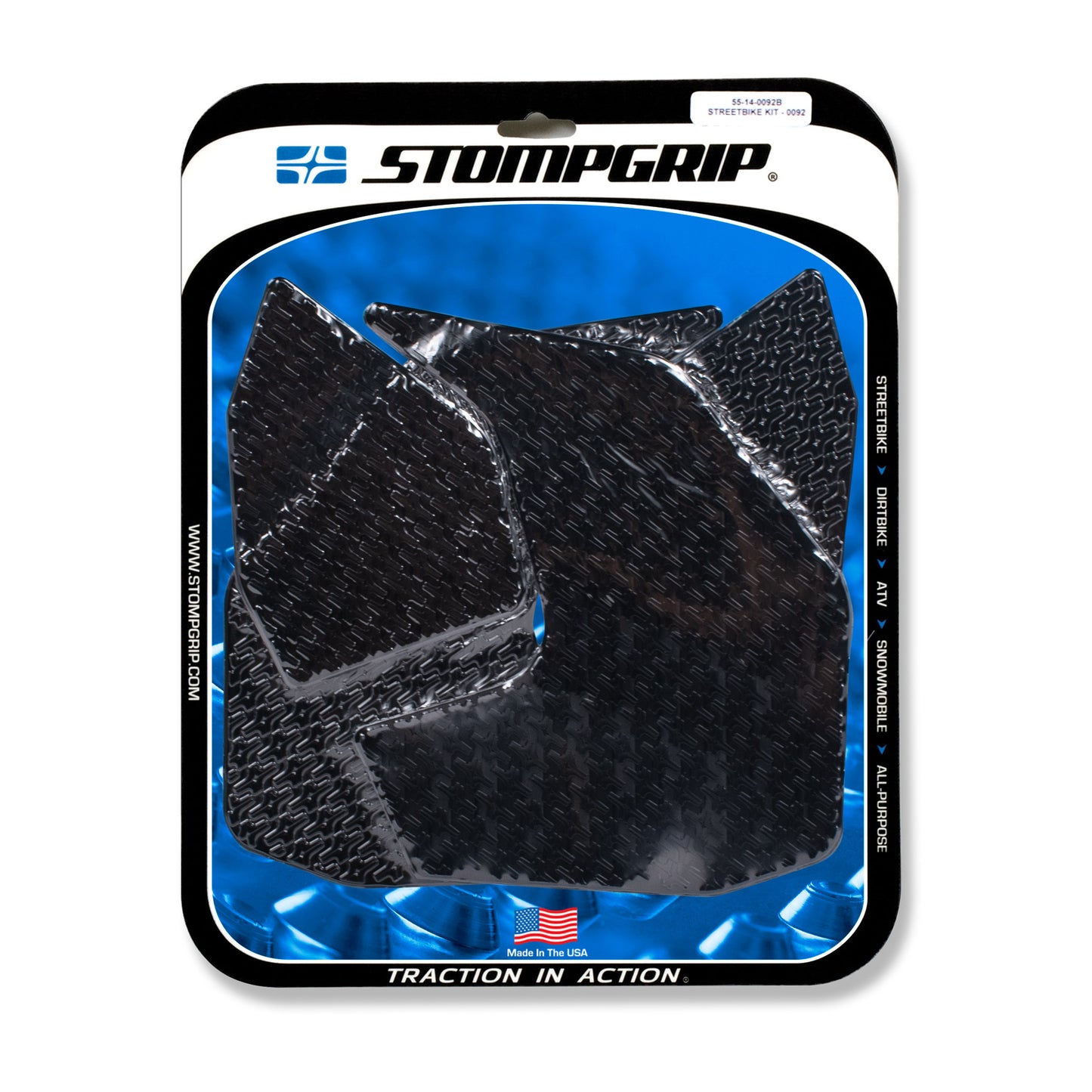 Stomgrip Traktionspad Streetbikes Schwarz Yamaha MT-09 Bj. 14-20