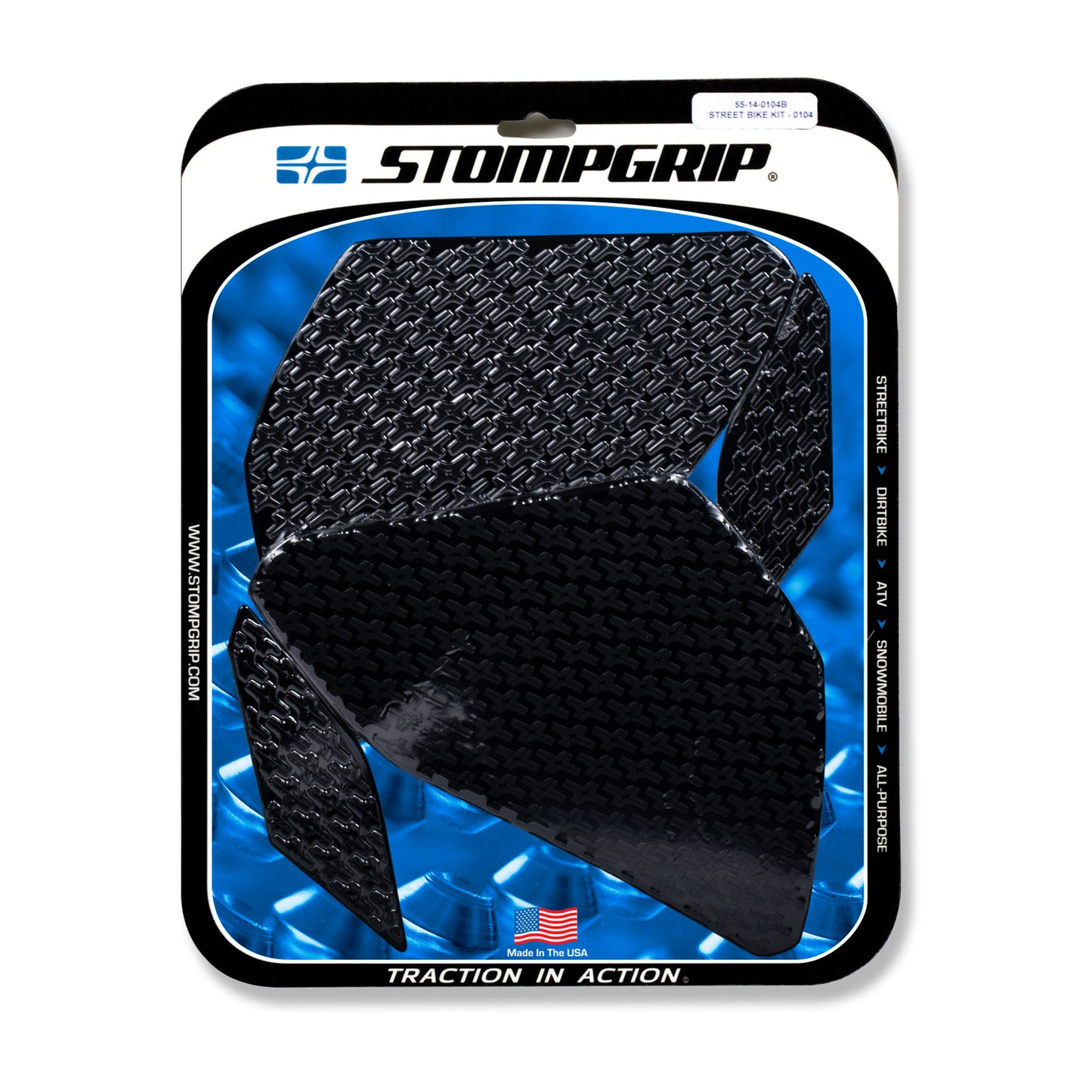 Stomgrip Traktionspad Streetbikes Schwarz Yamaha YZF-R25 Bj. 15-18
