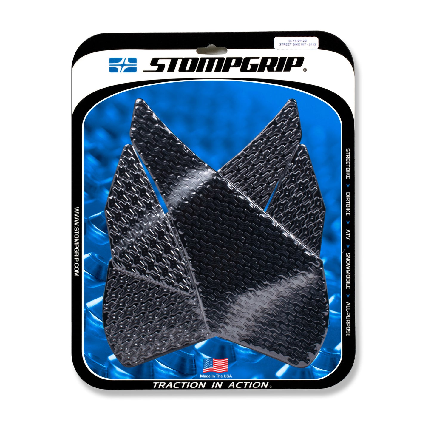 Stomgrip Traktionspad Streetbikes Schwarz BMW R 1200 RS Bj. 14-18