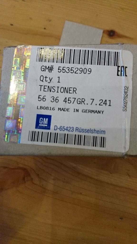 Opel Kettenspanner neu original gm 55352909