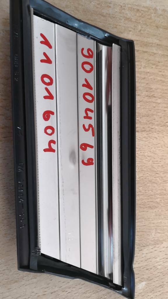 Opel Ascona C Zierleiste Schwarz Kotflügel Vorne Links Neu Original