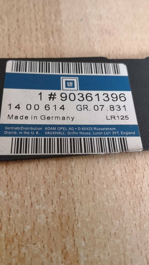 Opel Calibra Abdeckungen Kühlergitter Schwarz neu original GM