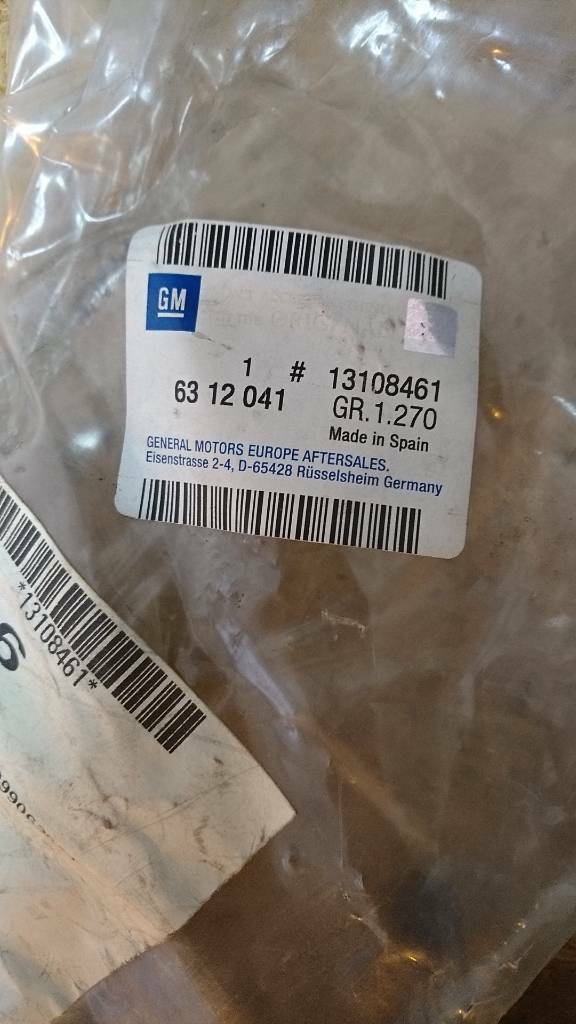 Astra H Abdeckung Kühlergrill Kühlergitter neu original GM