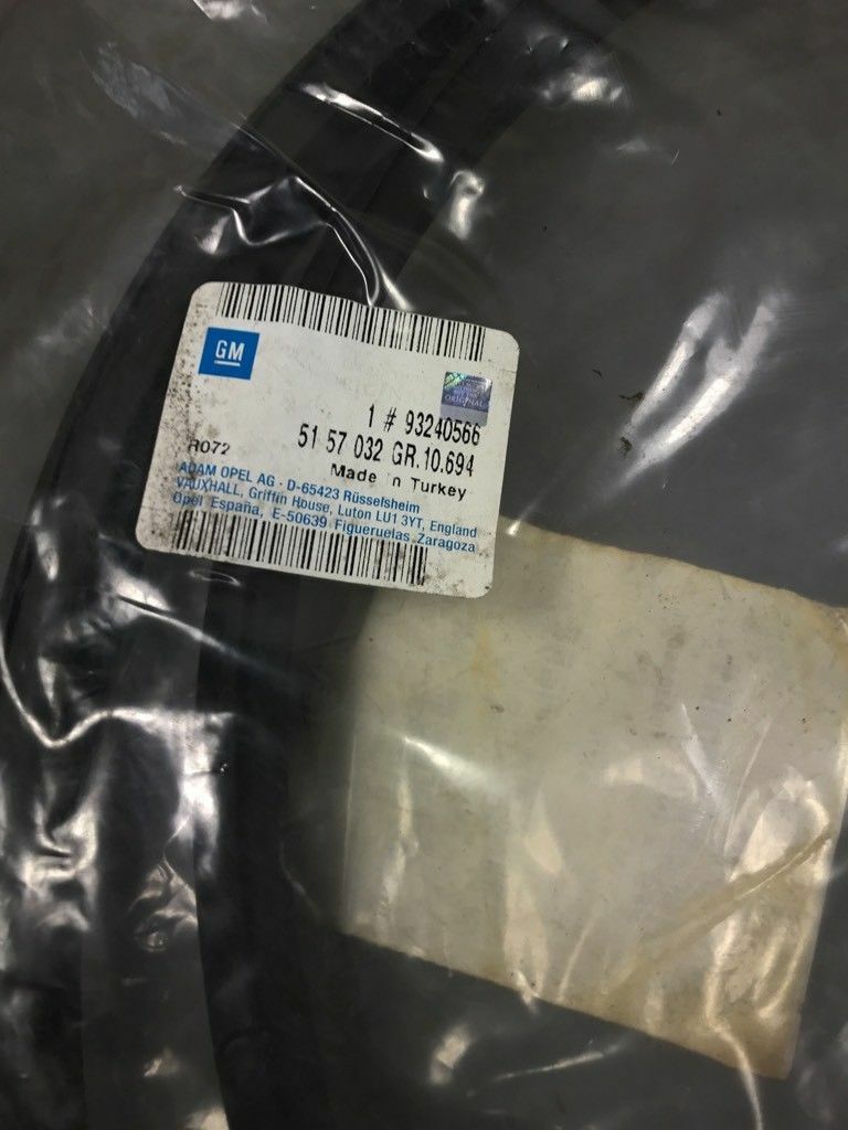 Original GM Opel Astra G Abdichtung vorne Rechts Neu