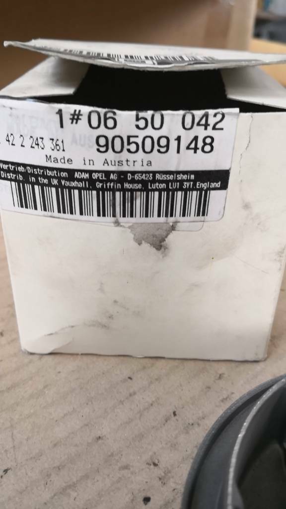 Opel Omega B Ölfilter Deckel Neu Original GM
