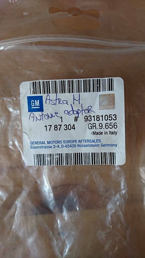 Astra H Radio Antenne Adapter Kabelsatz Neu Original GM