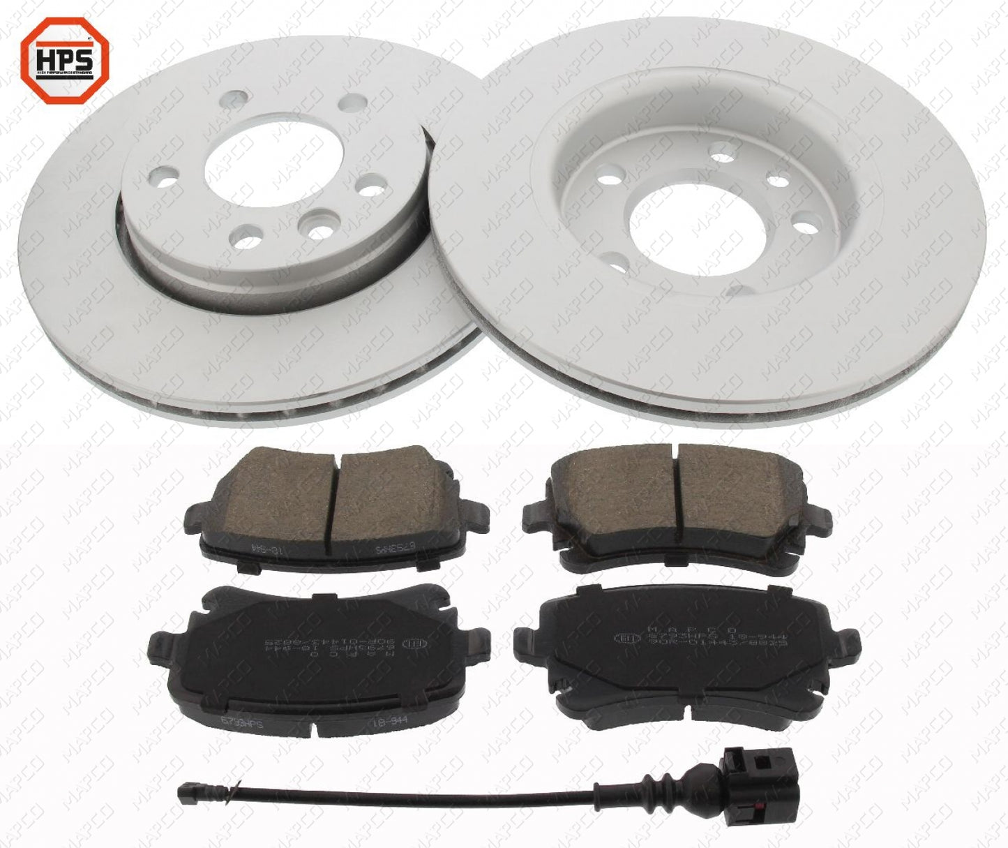 MAPCO Bremsensatz, Scheibenbremse Hinterachse 47780HPS