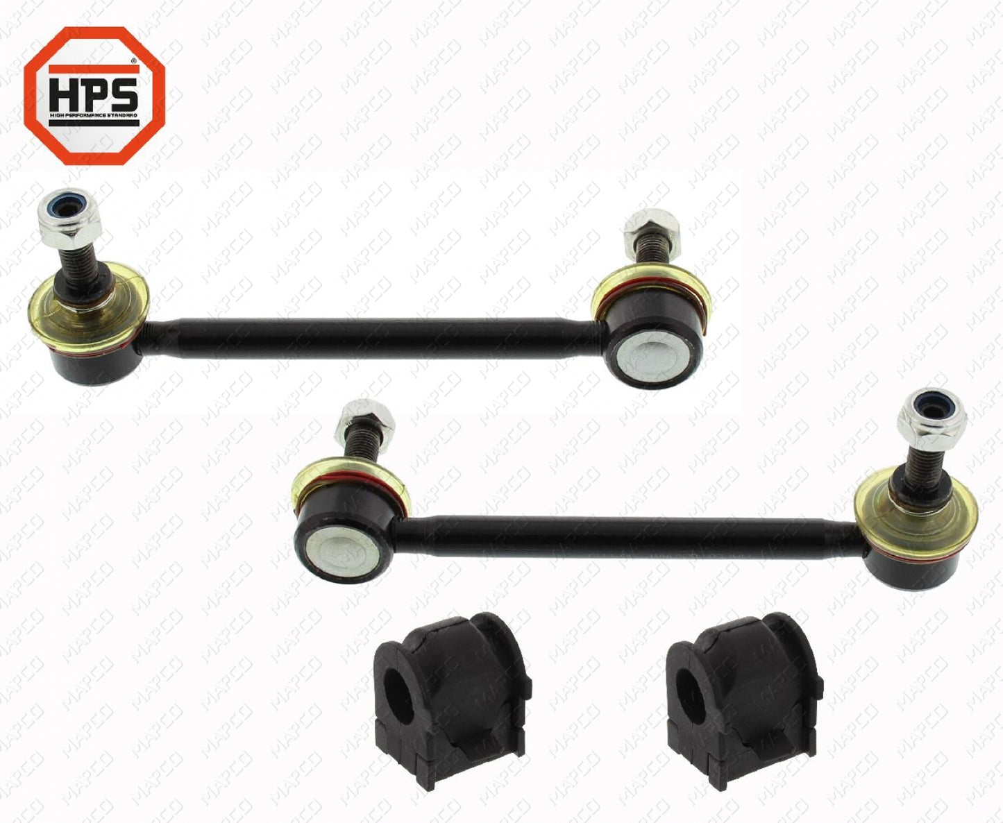 MAPCO Reparatursatz, Stabilisatorlager Satz Vorderachse beidseitig 53547HPS