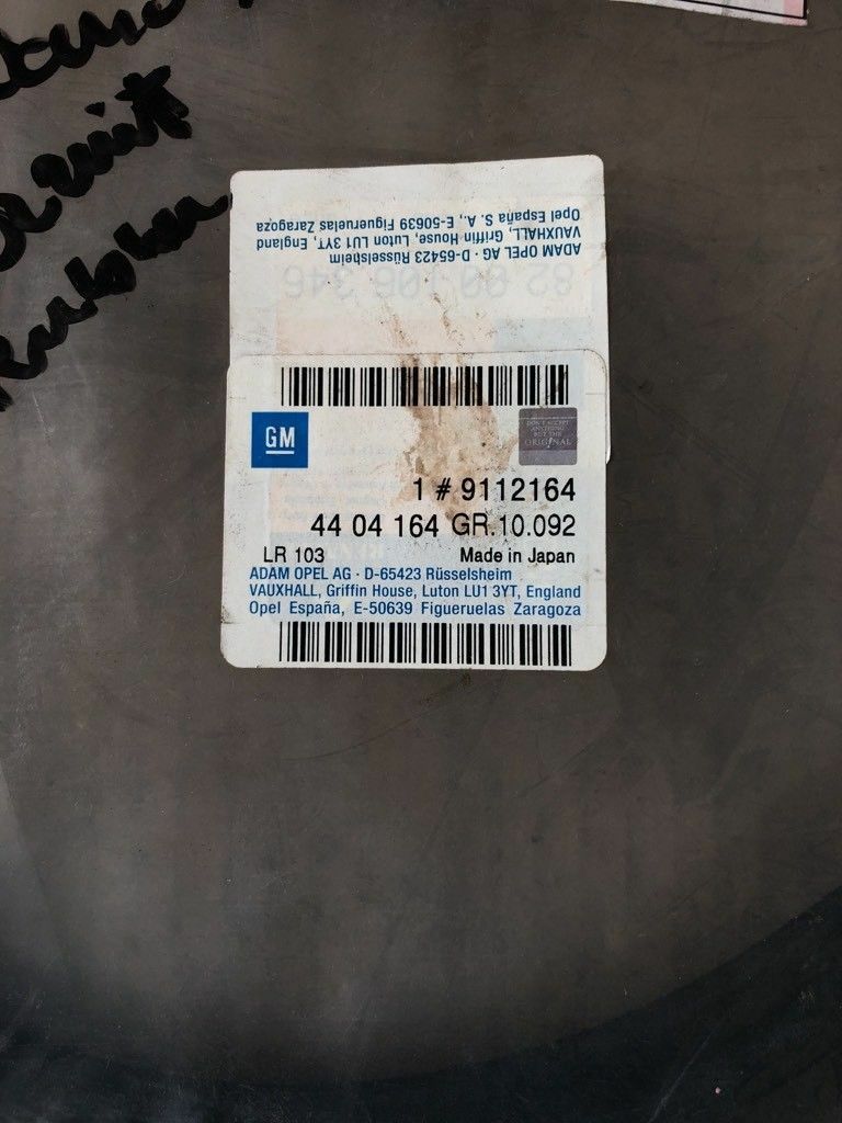 Original GM Opel Movano A Frontscheiben Dichtung *NEU*