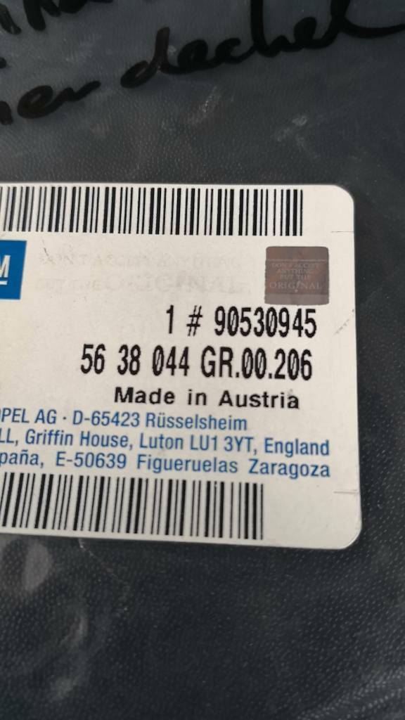 Opel Astra G Zafira A Zahnriemen Deckel neu original GM