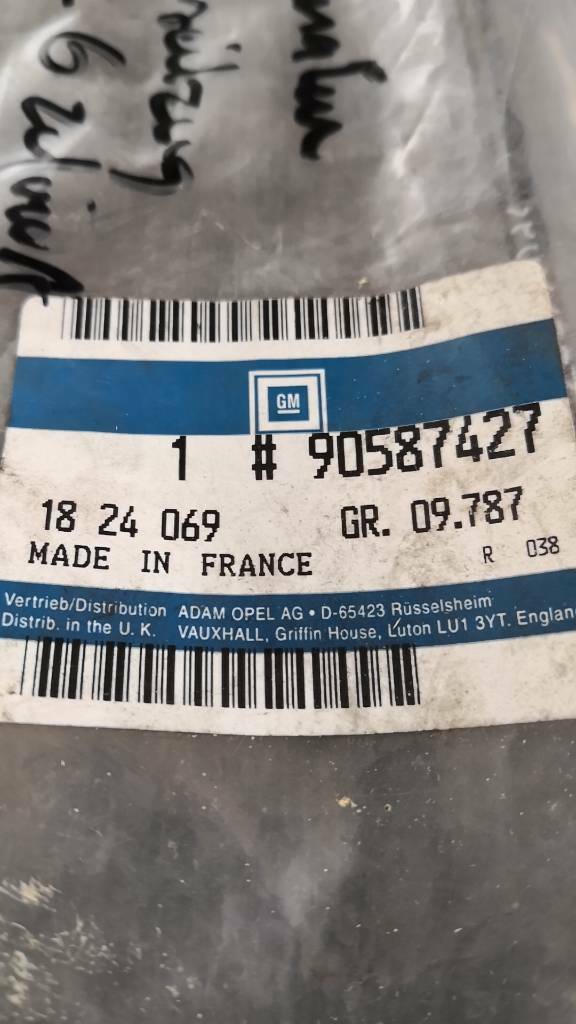 Opel Astra G Zafira A Seilzug Regler Lüftung Neu Original GM