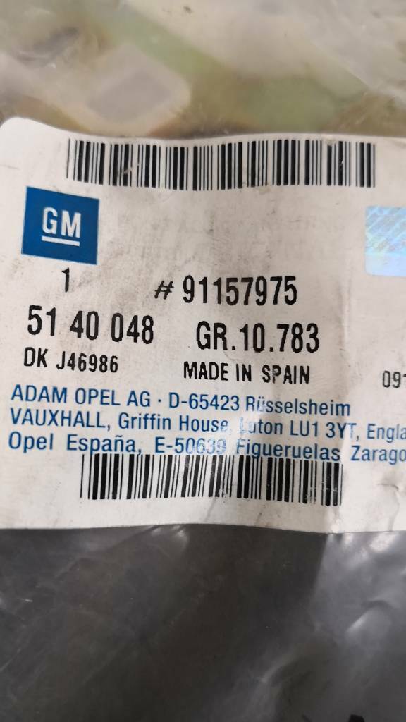 Opel Frontera B Fensterheber Manuel vorne links Neu Original GM
