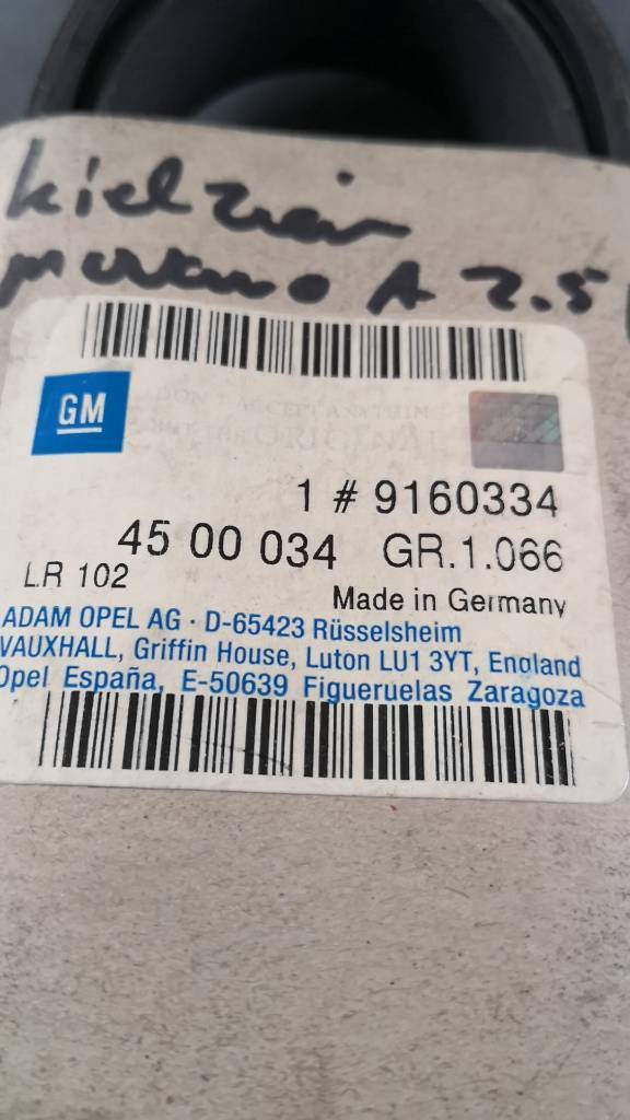 Opel Movano Keilriemen neu original GM