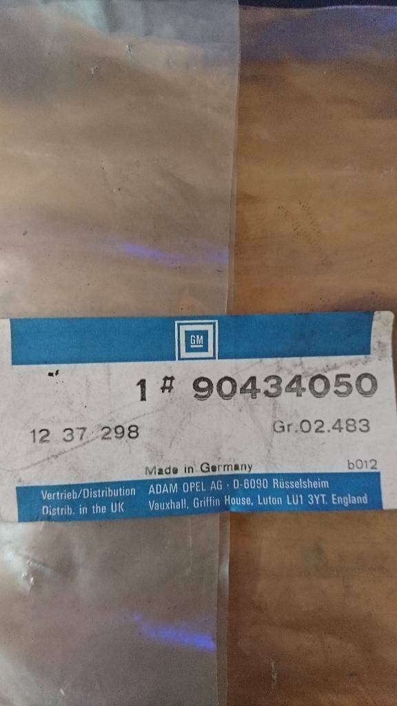 Astra F Abdeckung Sicherungskasten blau NEU original GM