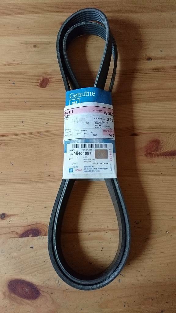 Chevrolet Epica Keilrippenriemen neu original GM