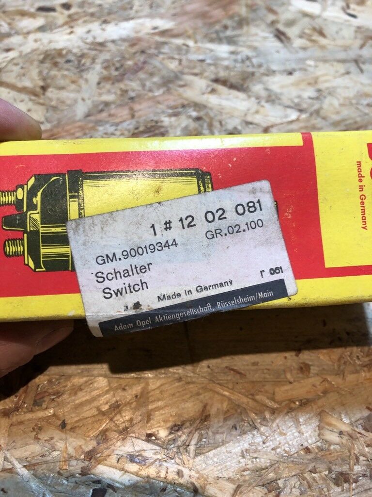 Opel Kadett B / Ascona C / Manta B Magnet Schalter Anlasser NEU