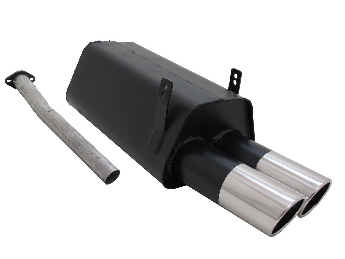 Novus Sportauspuff für BMW 3er E36 320 / 323 2x90mm SR-Design