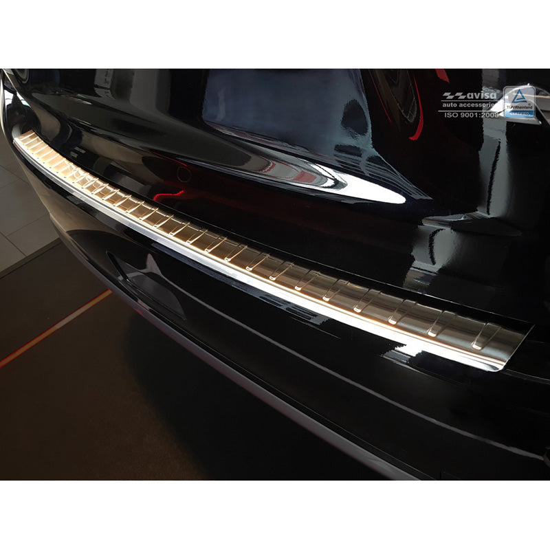 Edelstahl Heckstoßstangenschutz passend für Mitsubishi ASX 2010-2017 'Ribs'