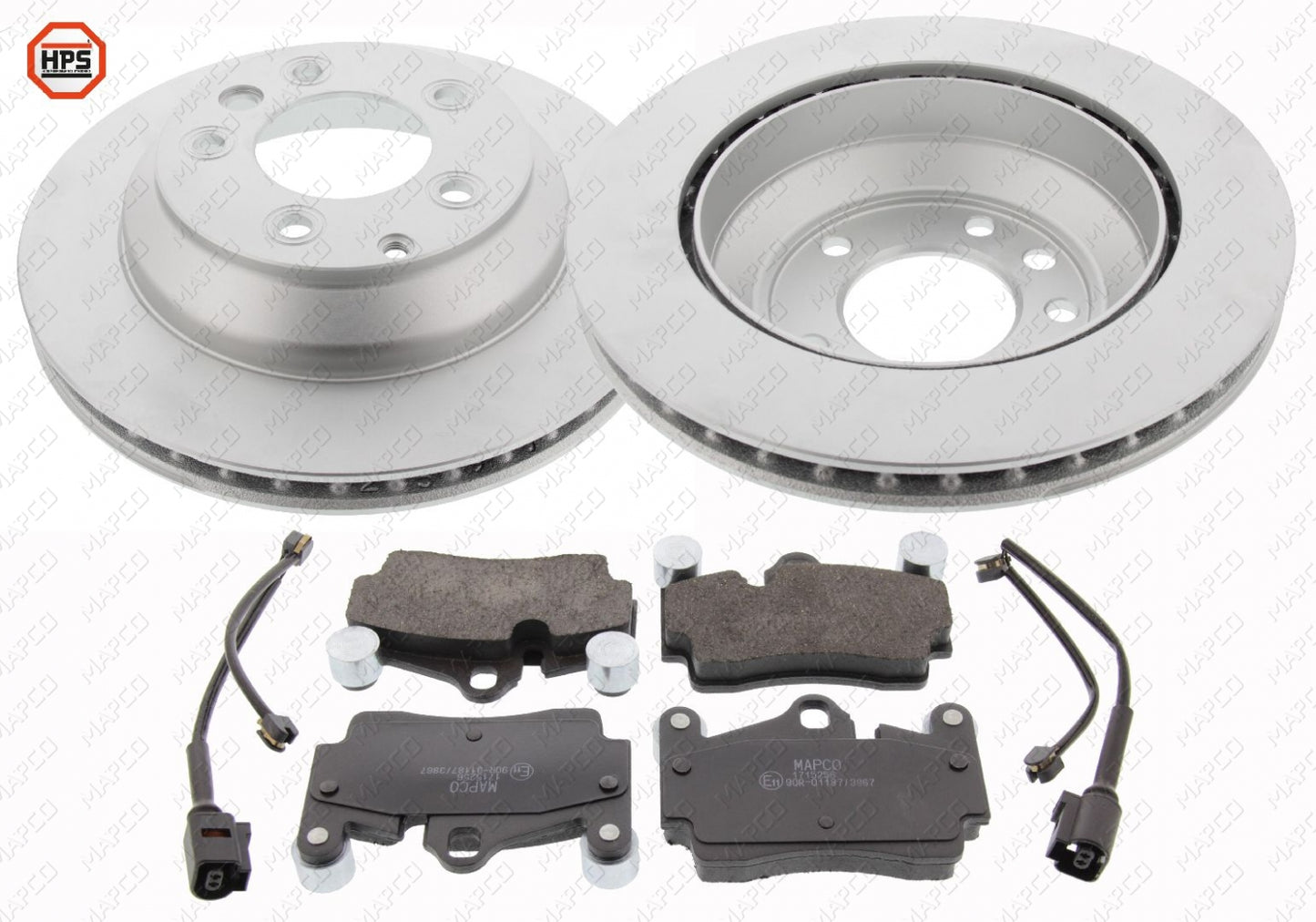 MAPCO Bremsensatz, Scheibenbremse Hinterachse 47990HPS