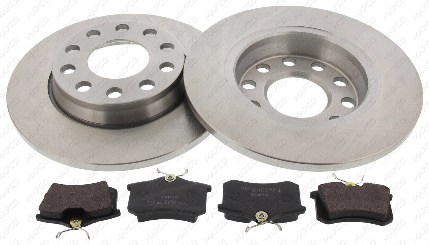 MAPCO Bremsensatz, Scheibenbremse Hinterachse Satz 47903