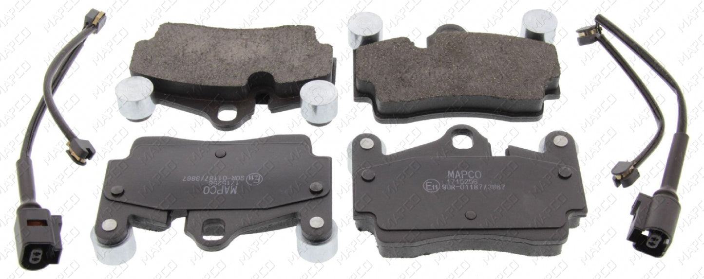 MAPCO Bremsbelagsatz, Scheibenbremse Hinterachse 6642HPS