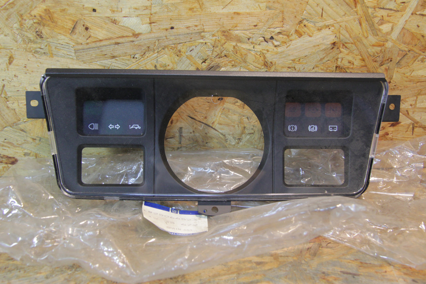 Original GM Opel Abdeckung Instrumente Cockpit (In Verbindung mit Tageskilometerzähler) 25066523 Corsa A