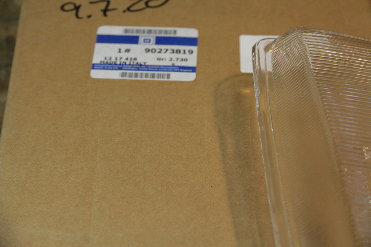 Original GM Opel Streuscheibe Carello Scheinwerfer links 90273819 Omega A
