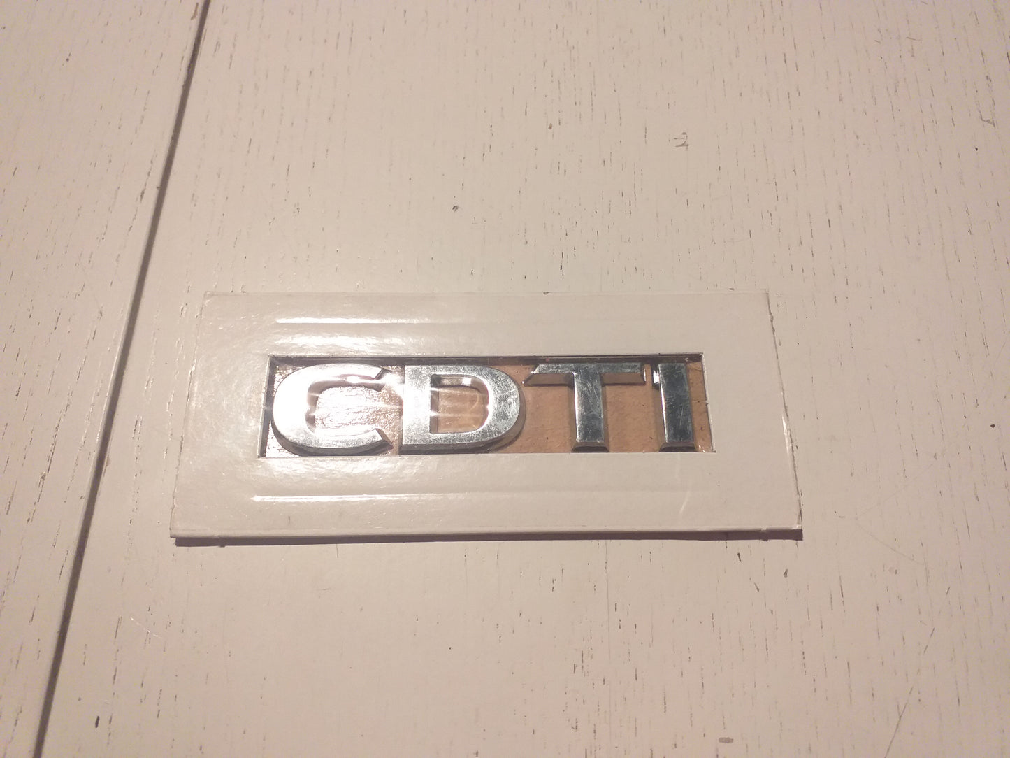 Oldtimer Youngtimer Emblem "CDTI" original NEU