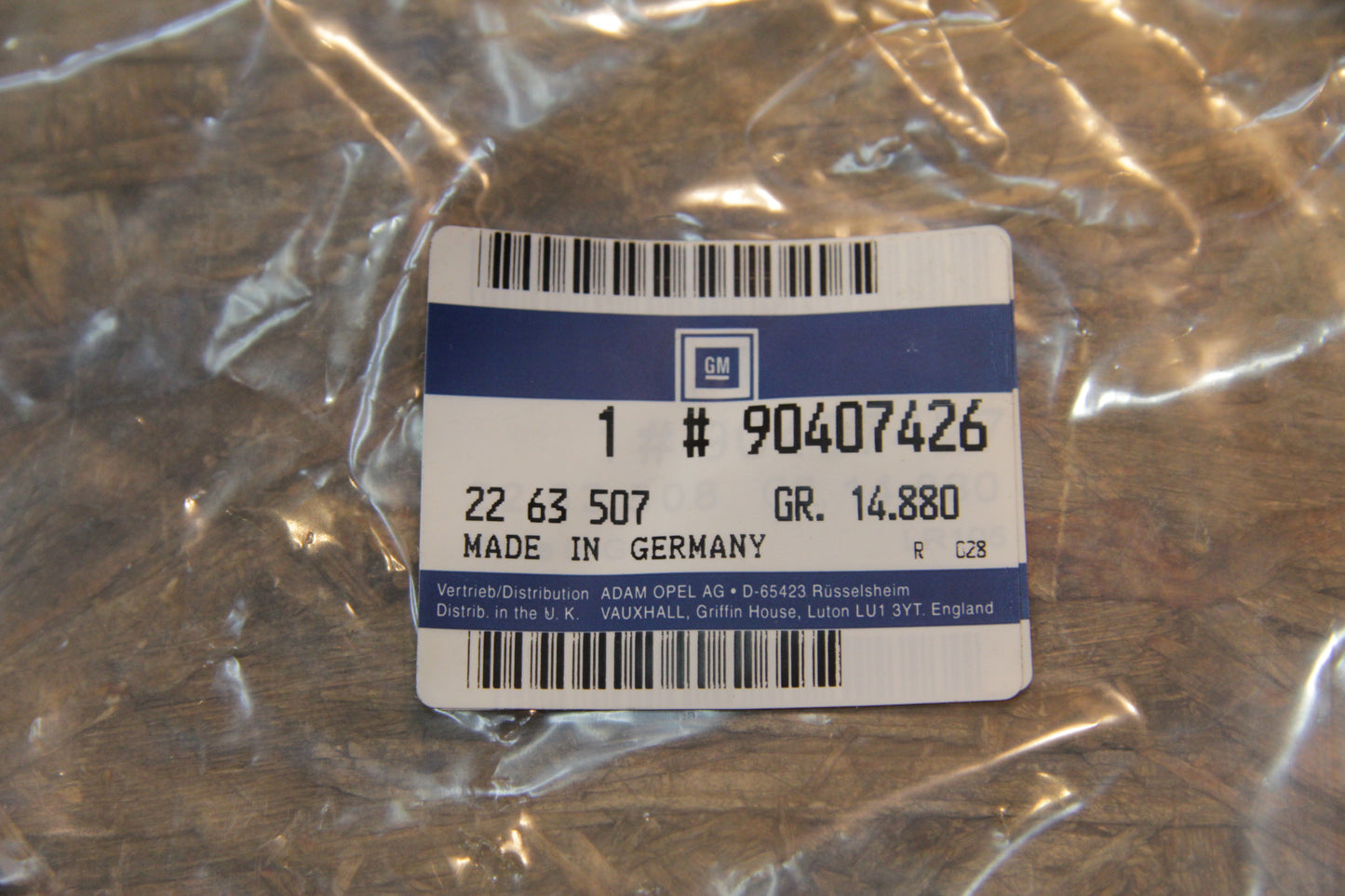 Original GM Opel Blende Scharnierlager links Sitz rechts innen anthrazit Farbcode: 037, 139, 237, 437, 597, 637, 735, 867,...