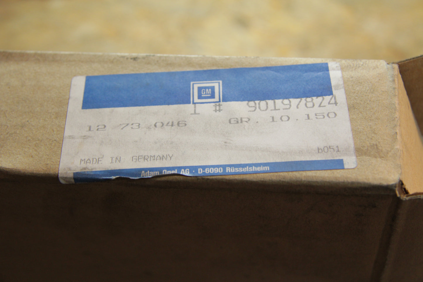 Original GM Opel Wischermotor Rückwandtür links 90197824 Kadett E Neu