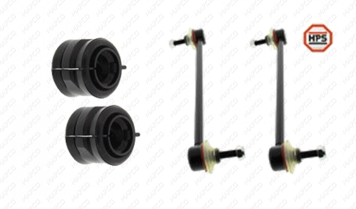 MAPCO Reparatursatz, Stabilisatorlager Satz Vorderachse beidseitig innen 53315HPS