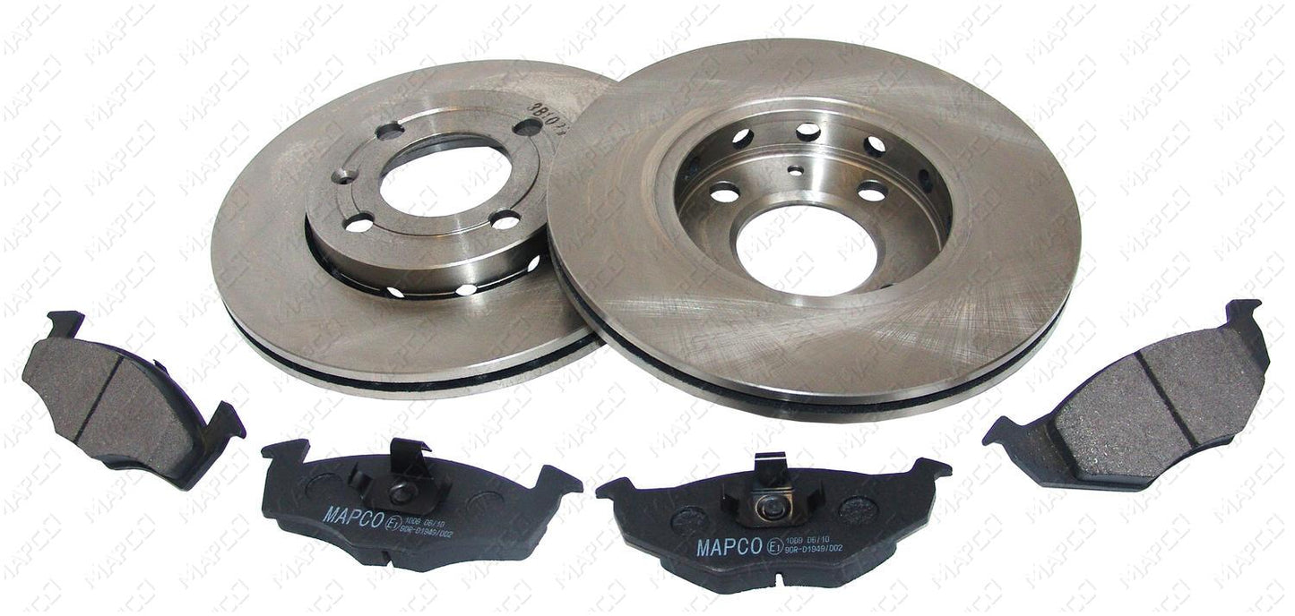 MAPCO Bremsensatz, Scheibenbremse Vorderachse Satz 47867
