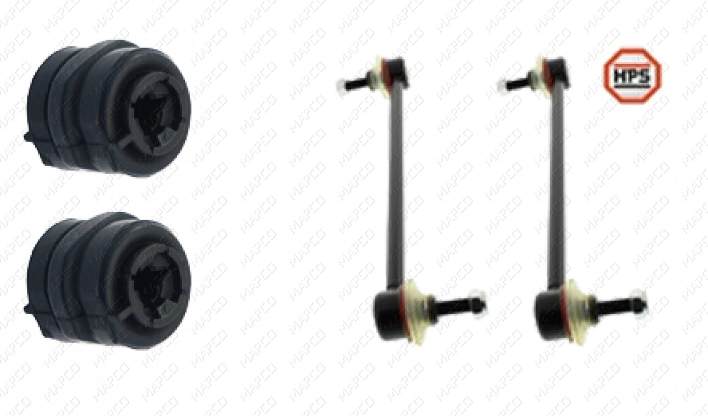 MAPCO Reparatursatz, Stabilisatorlager Satz Vorderachse beidseitig 53305HPS