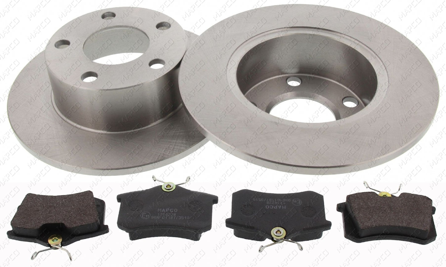 MAPCO Bremsensatz, Scheibenbremse Hinterachse Satz 47864
