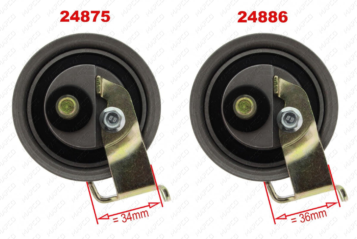 MAPCO Spannrolle, Zahnriemen 24886