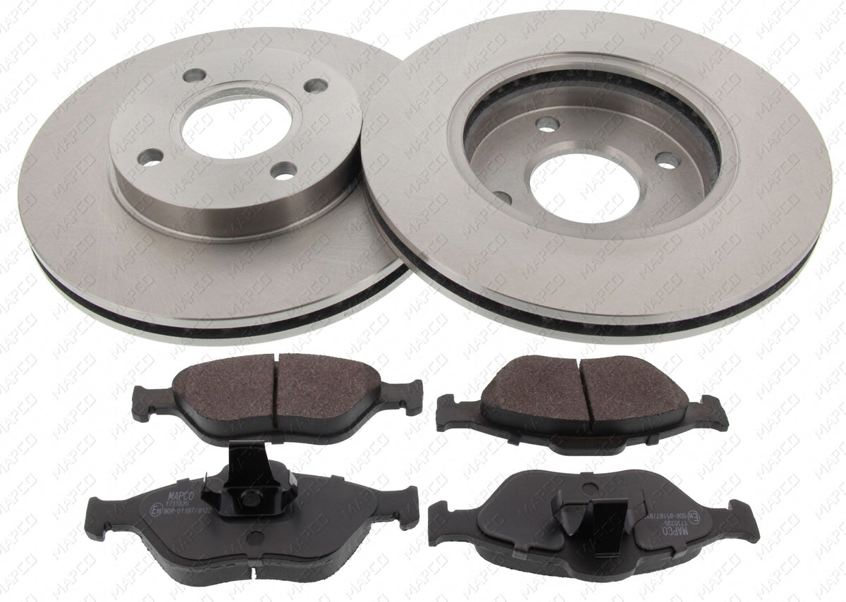 MAPCO Bremsensatz, Scheibenbremse Vorderachse Satz 47654