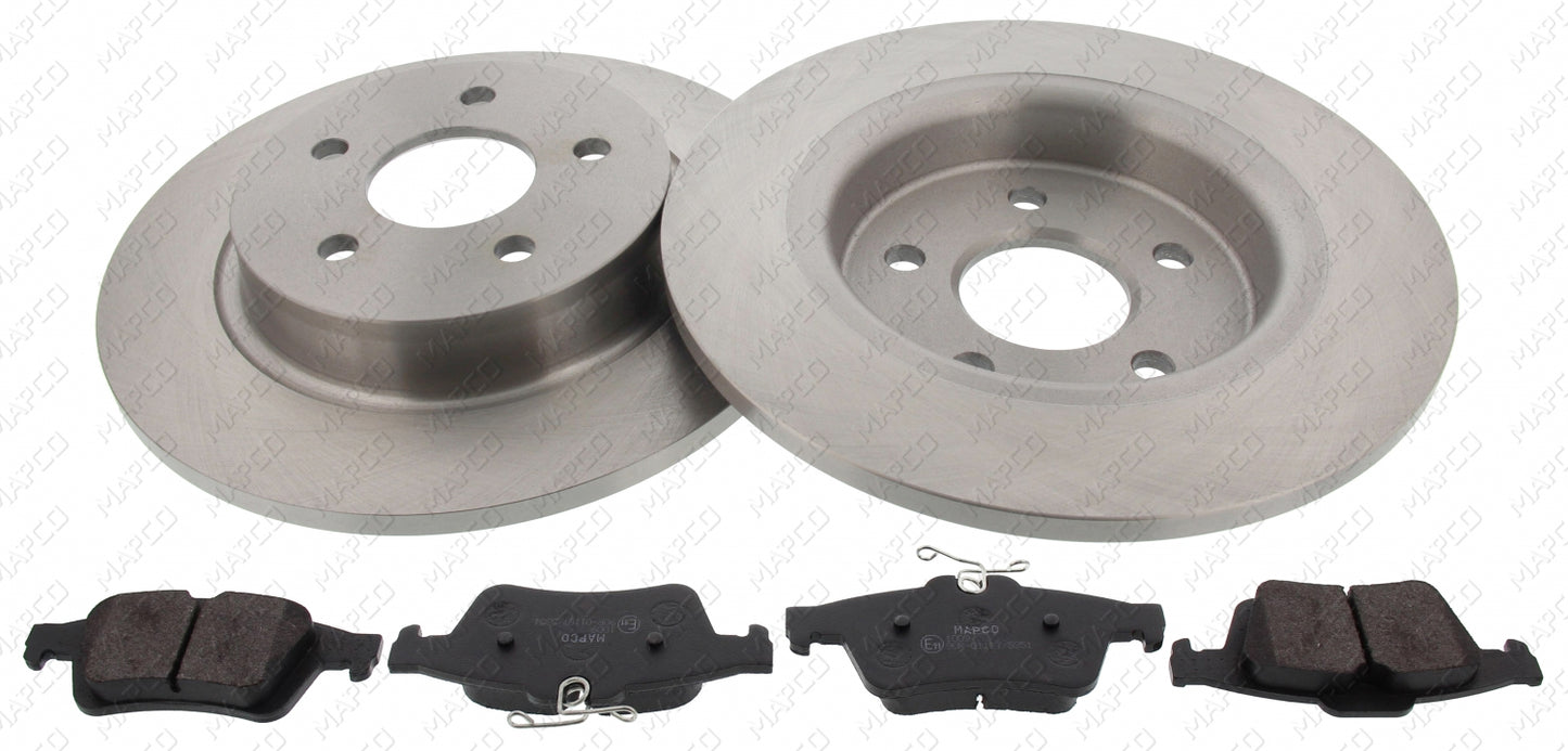 MAPCO Bremsensatz, Scheibenbremse Hinterachse Satz 47909
