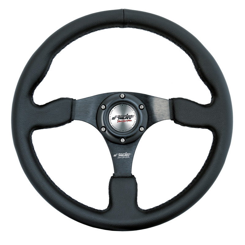 Simoni Racing Sportlenkrad Defender 350mm - Schwarz Bioleder
