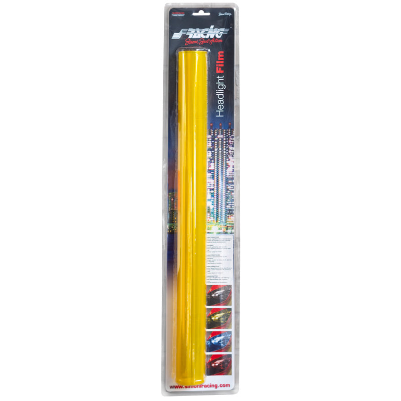 Simoni Racing Scheinwerfer-/Heckleuchtenfolie - Gelb - 60x100 cm