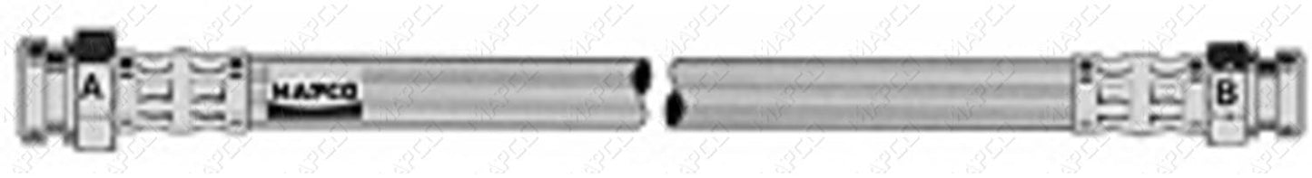 MAPCO Bremsschlauch Hinterachse innen 3831