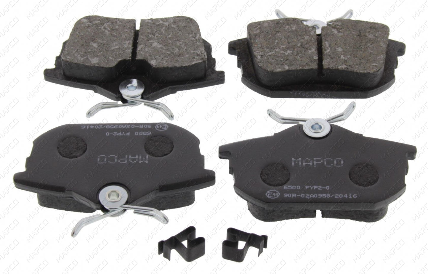 MAPCO Bremsbelagsatz, Scheibenbremse Hinterachse 6500