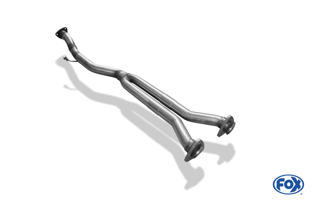 FOX Audi 80/90 Typ 89 quattro Vorschalldämpferersatzrohr für Modelle mit kurzem Kat (Gesamtlänge Flansch/ Flansch ca. 1,9m)