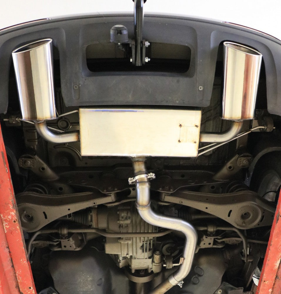 FOX Audi Q3 quattro Diesel Endschalldämpfer Ausgang rechts/links - 160x90 Typ 38 rechts/links