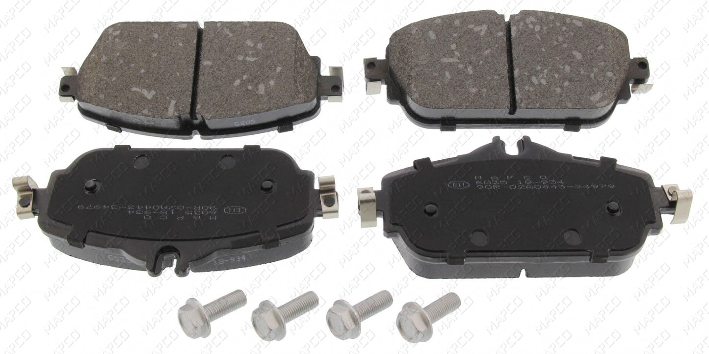 MAPCO Bremsbelagsatz, Scheibenbremse Vorderachse 6035